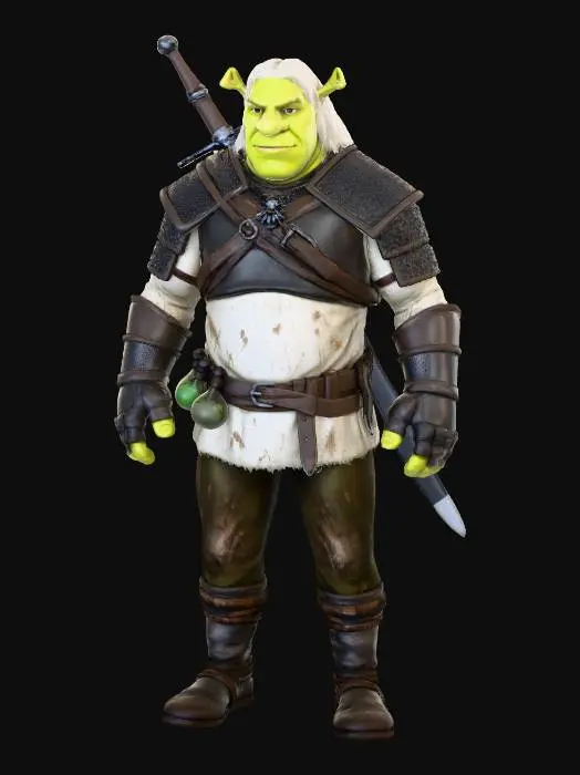 3D model for Grekalt The Monster Hunter