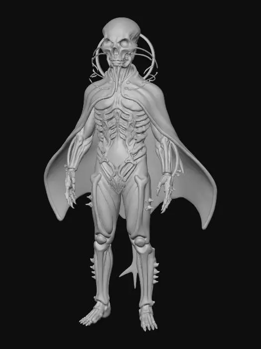 3D model for Manta-Raylien II