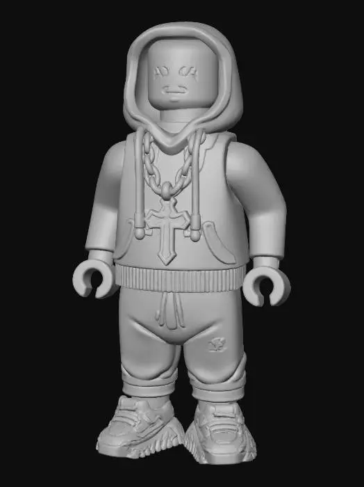 3D model for Neon Brick Style