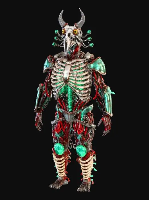 3D model for Parrot Bone-Mech Cyborg