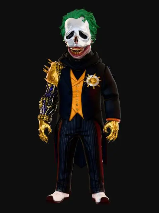 3D model for Homer Jester Simpson