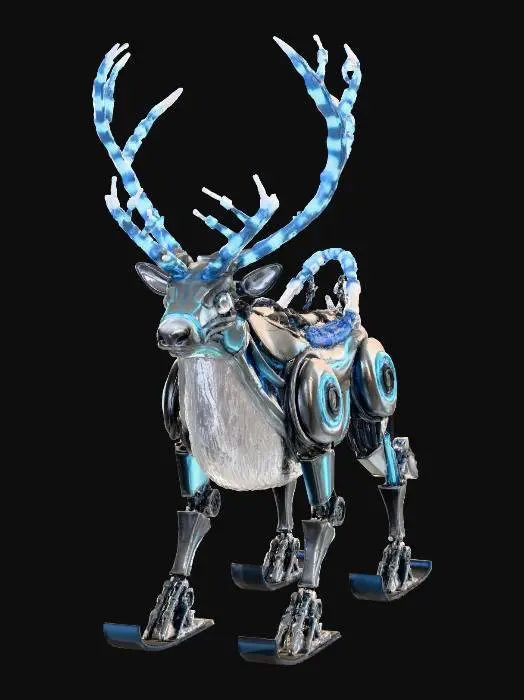 3D model for Armoured Reindeer Courier, #Christmas2025#