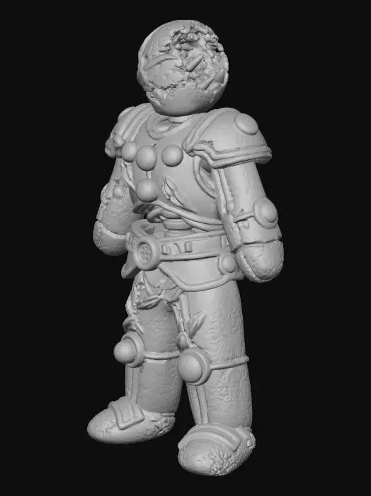 3D model for Gingerbread Exo-Bandit, #Christmas2025#