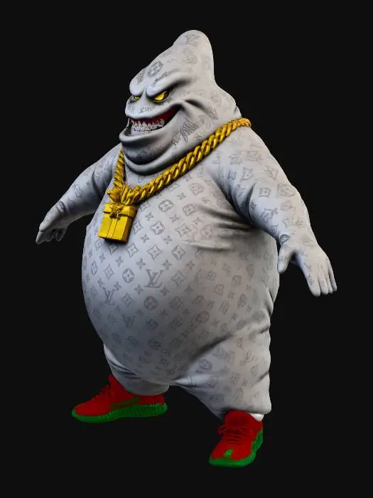 3D model for Lil Oogie Boog, #Christmas2025#