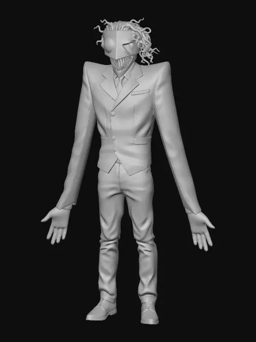 3D model for Monochrome Jester