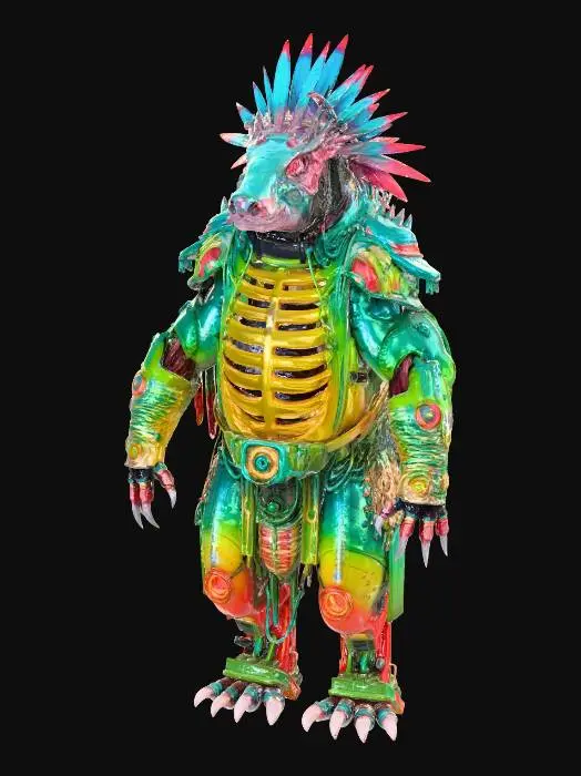 3D model for Acid-Hippo Cyborg