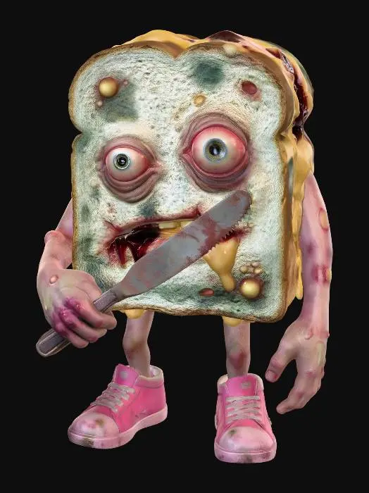 3D model for Decayed PB&J