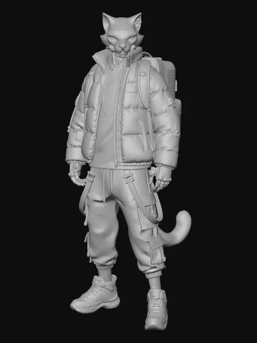 3D model for K. Kitty