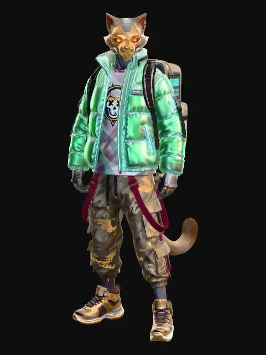 3D model for K. Kitty