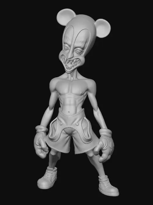 3D model for Twisted Mickey