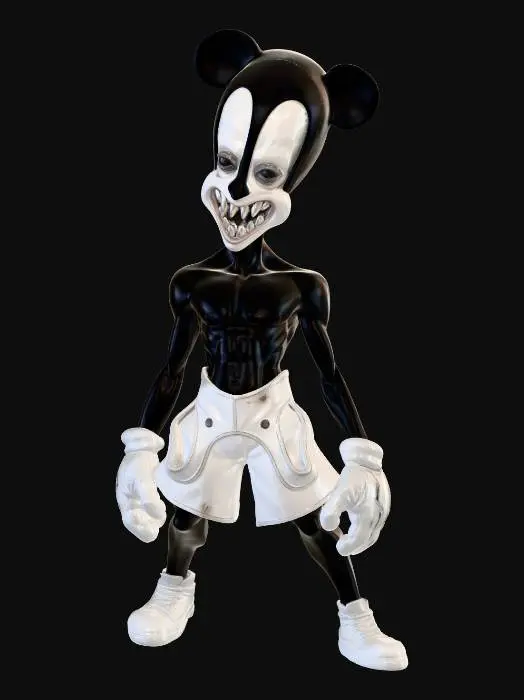 3D model for Twisted Mickey