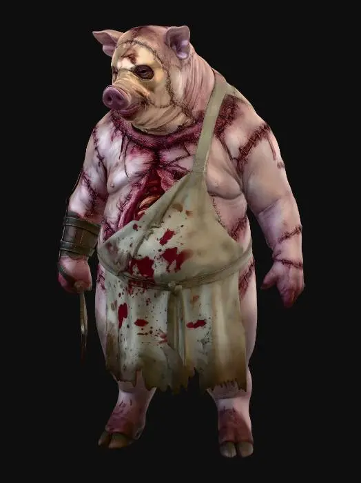 3D model for Patchwork Butcher