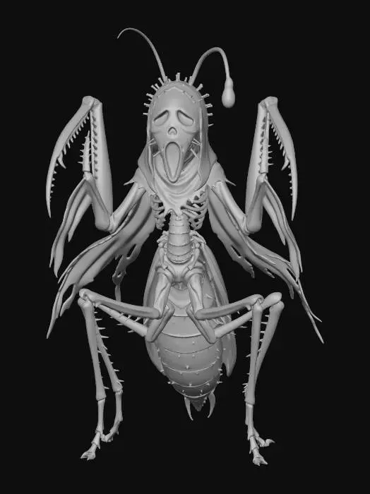 3D model for Stitched Ghostface