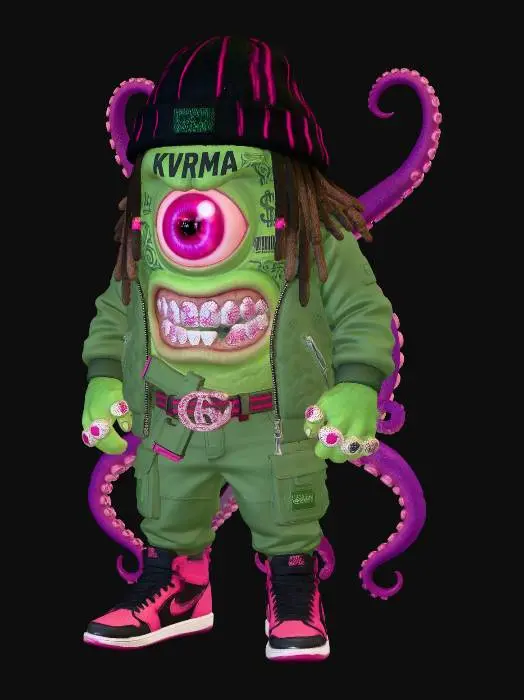 3D model for KVRMA Gucci Monster