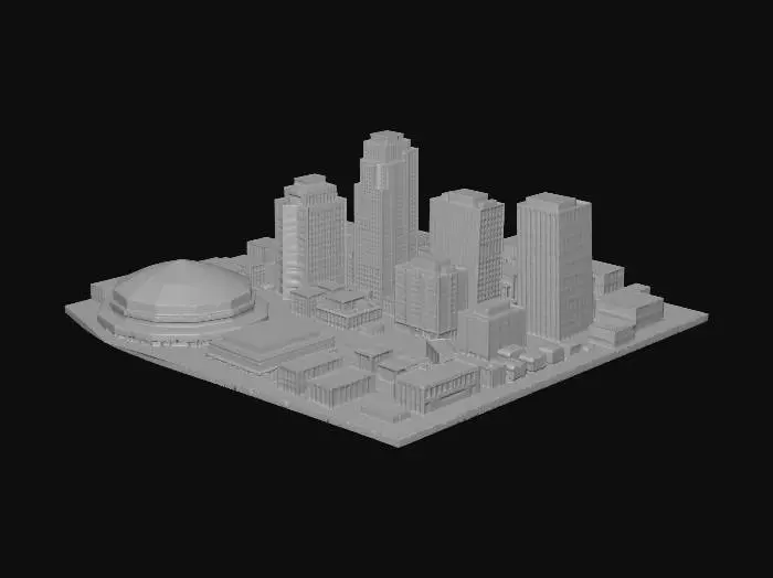 3D model for City-1