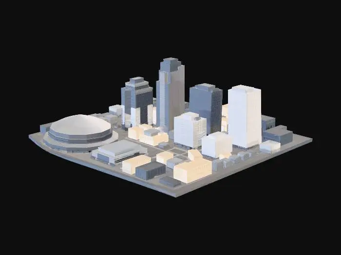 3D model for City-1