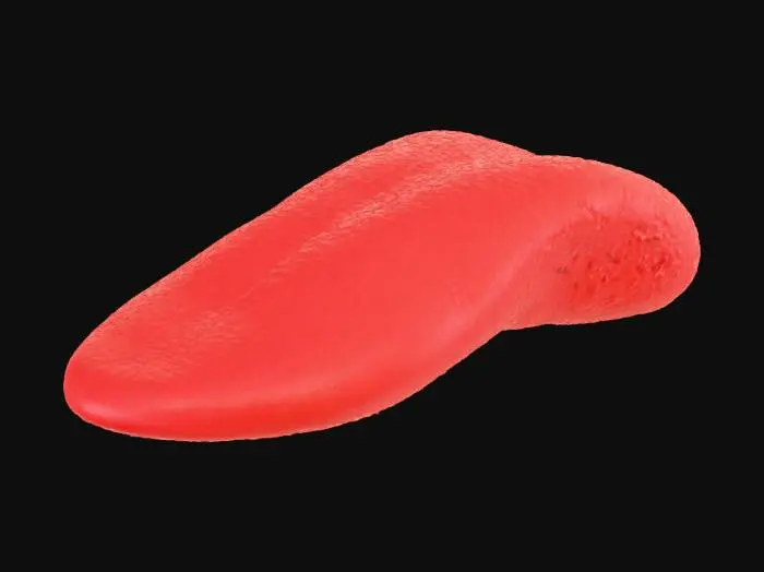 3D model for #Halloween2025#, Soft Tongue Sculpture