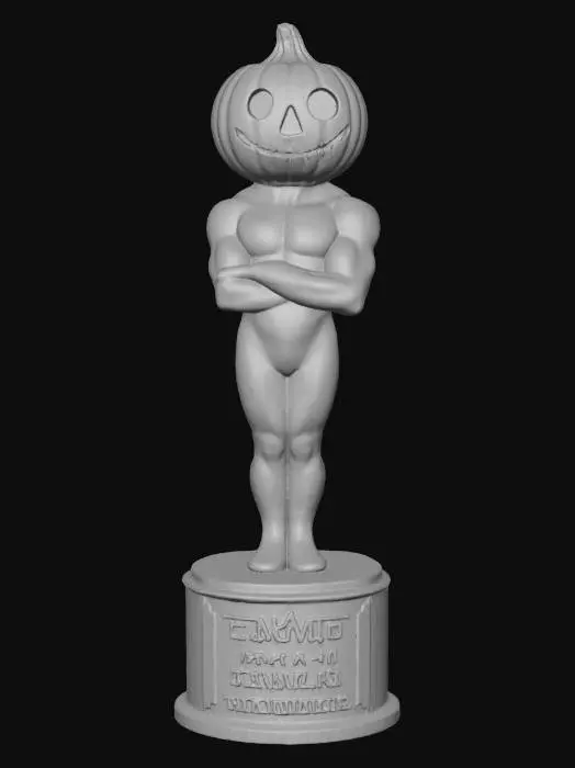 3D model for #Halloween2025#, Pumpkin Award