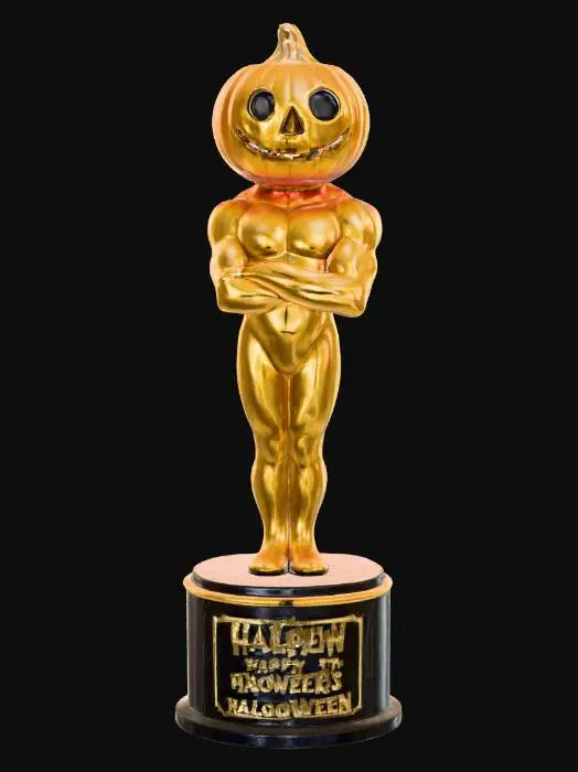 3D model for #Halloween2025#, Pumpkin Award