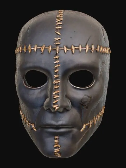 3D model for #Halloween2025#, Stitched Shadow Mask