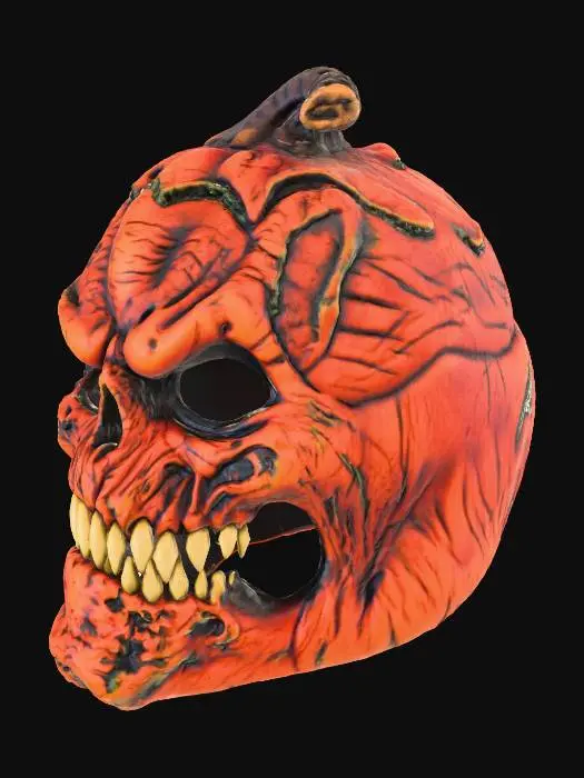 3D model for #Halloween2025#, Pumpkin Mask