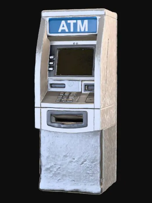 3D model for ATM Machine