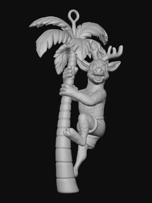 3D model for #Christmas2025#, Tropical Climber