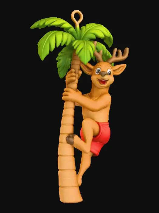 3D model for #Christmas2025#, Tropical Climber