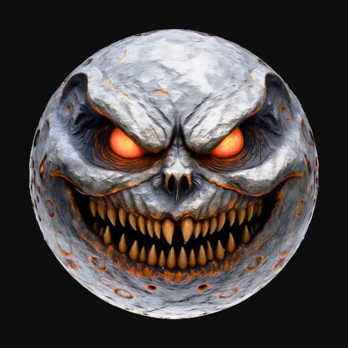 3D model for #Halloween2025#, Good night !