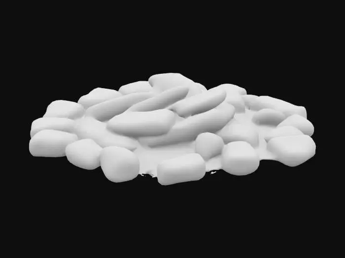 3D model for campfire