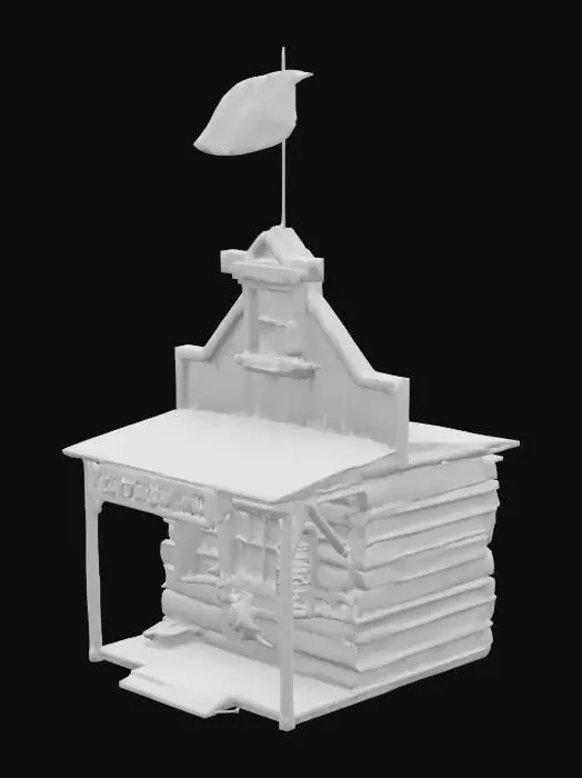 3D model for sherrif station