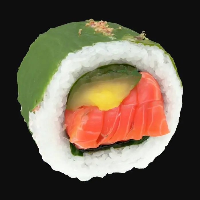 3D model for one single Uramaki sushi