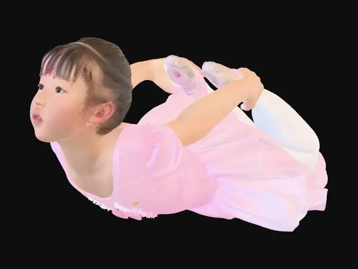 3D model for dance girl