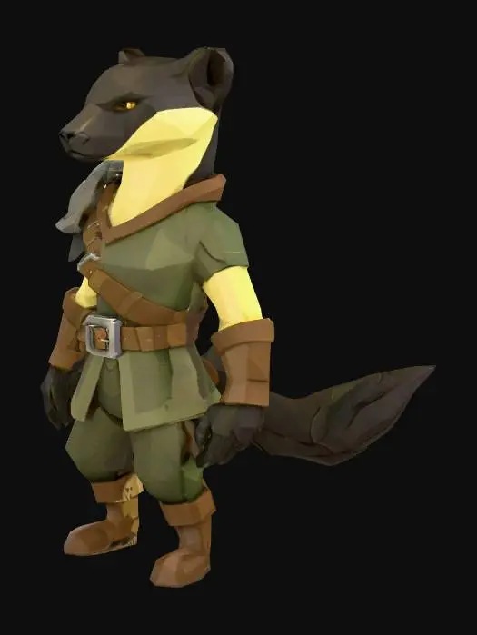 3D model for Marten