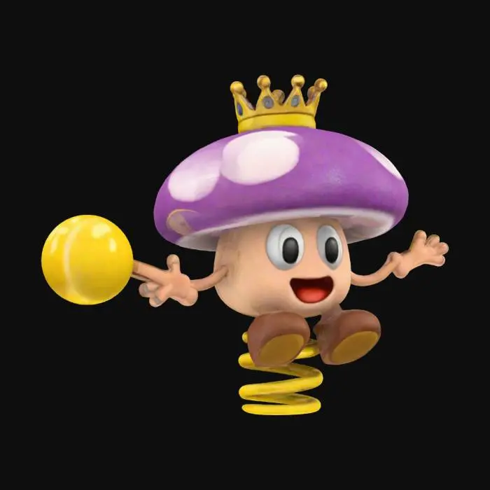 3D model for Mushroom King Jumper - Sir Wobblebottom