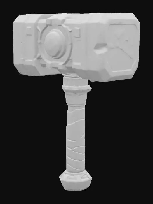 3D model for Earthbound Hammer
