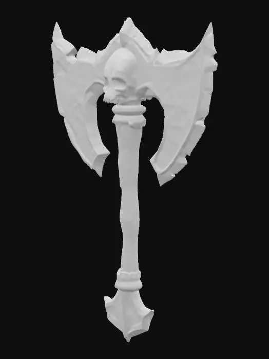 3D model for Skull Cleaver