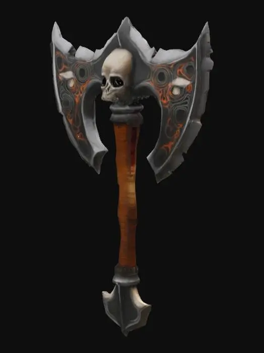 3D model for Skull Cleaver