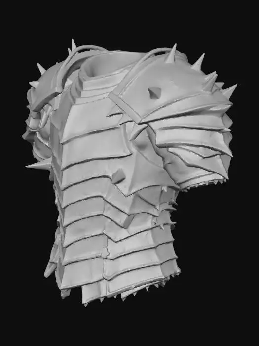 3D model for Spiked Battle Armor