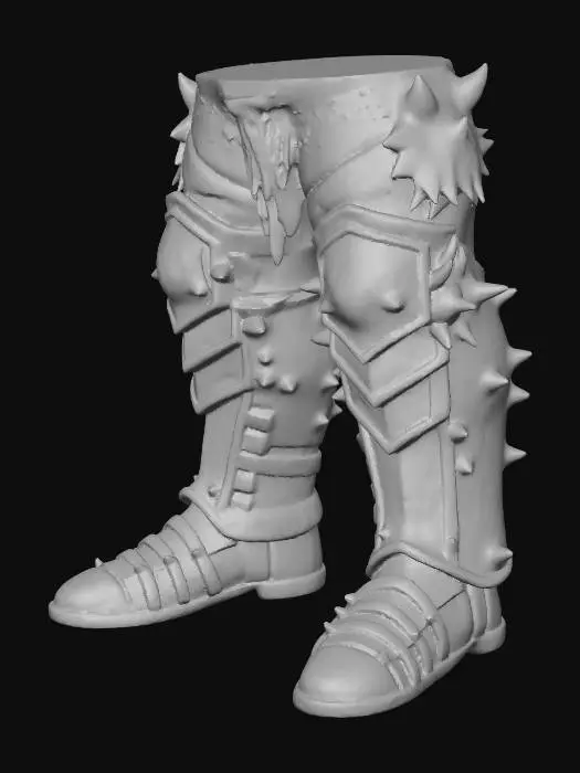 3D model for Ironclad Boots