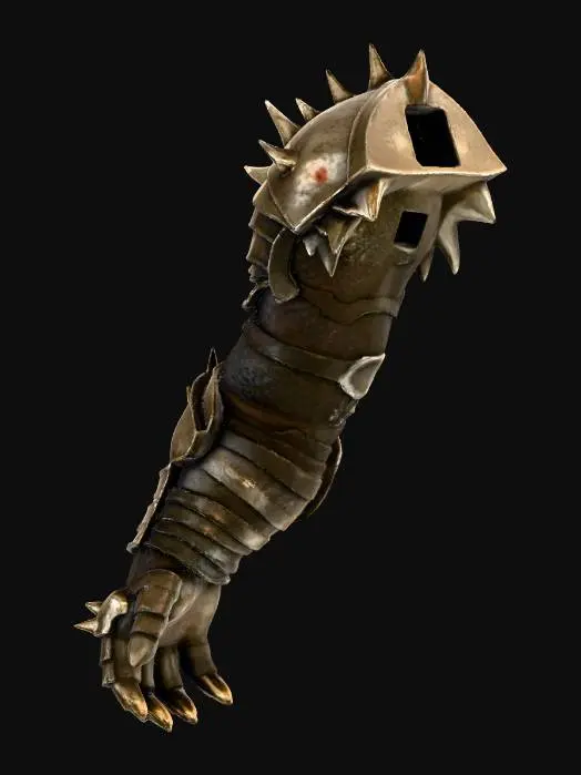 3D model for Spiked Gauntlet