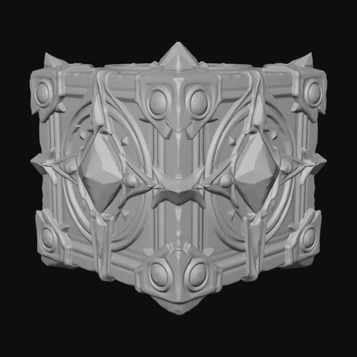 3D model for Arcane Gemstone Cube