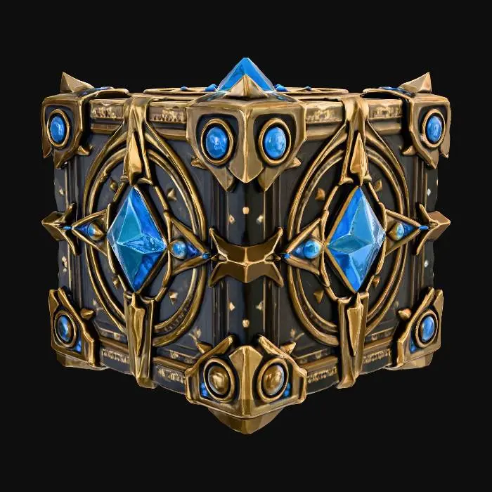 3D model for Arcane Gemstone Cube