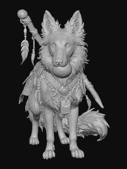 3D model for Adventurer's Companion ranger's pet