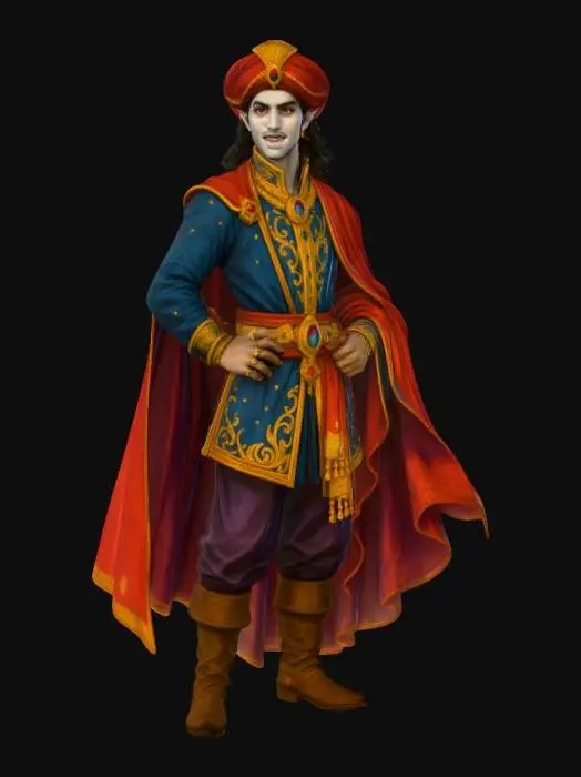 3D model for Vampire Sultan