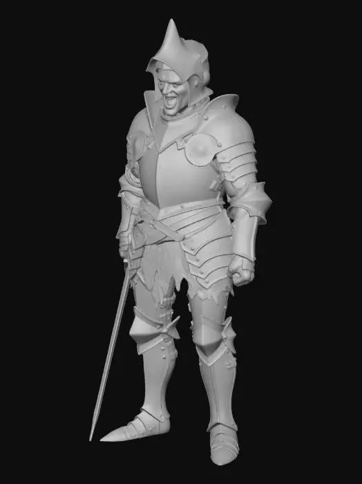 3D model for Warrior Duke