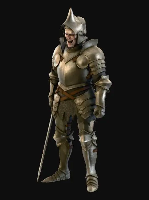3D model for Warrior Duke