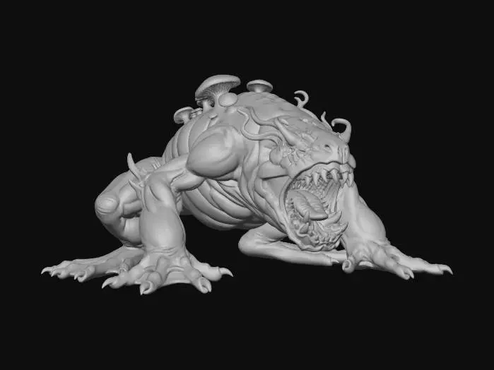 3D model for Beast of the Swamp