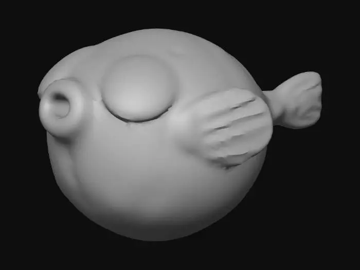 3D model for hugu