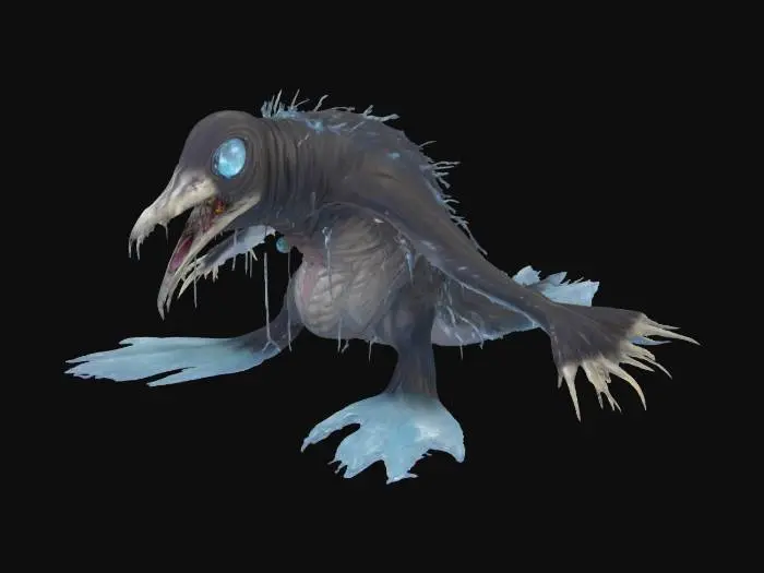 3D model for Icethrall, the Drowned Chick